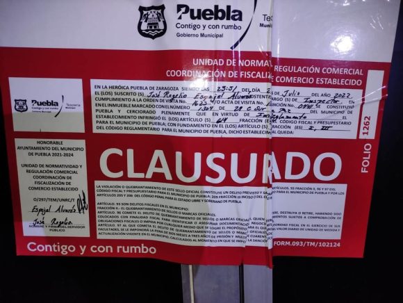 Normatividad municipal clausura casino clandestino en La Paz