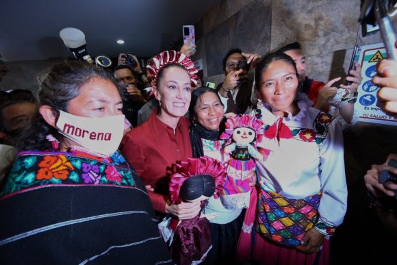 Vamos por un México más democrático y representativo: Claudia Sheinbaum