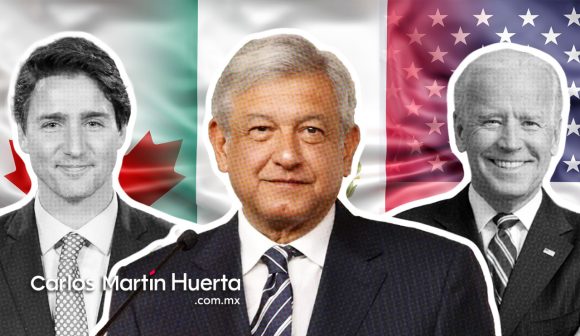 AMLO anuncia visita a México de Biden y Trudeau por T-MEC