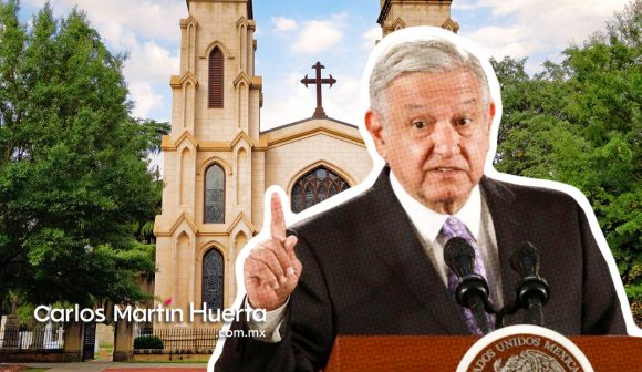 AMLO celebra postura de la iglesia católica para juntos construir la paz
