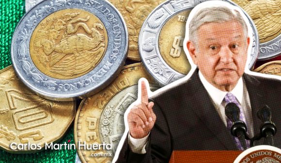 AMLO presume peso fuerte e inflación controlada por debajo de EU y Europa