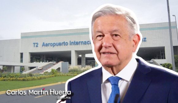 AMLO advierte desgracia de no atenderse falla estructural en T-2 del AICM