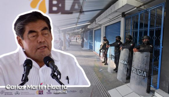 La 46 Poniente y La Cuchilla se tienen que volver zonas de comercio legal: Barbosa