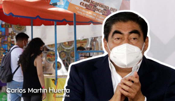 Llama Barbosa a los alcaldes a vigilar tianguis y mercados para combatir ilícitos