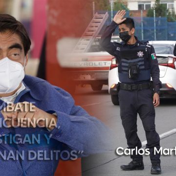 En Puebla se combate la delincuencia, se investigan y sancionan delitos: Barbosa