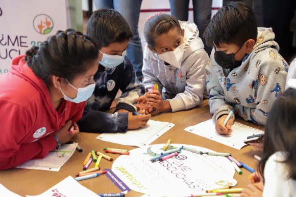 Recibe Casa Puebla a niñas, niños y adolescentes para Consulta Nacional ¿Me Escuchas? 2022