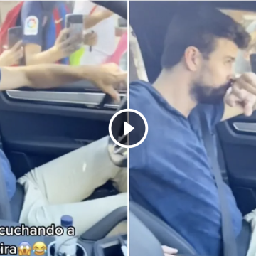 ¿Piqué no ha olvidado a Shakira? Lo captan escuchando una canción de la colombiana