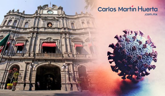 Vigentes 170 contagios en trabajadores del Ayuntamiento de Puebla