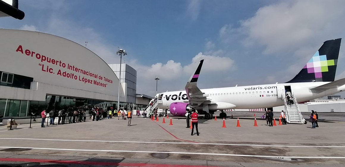 Volaris cancelará 9 rutas en el AICM por no ser rentables