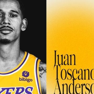 El mexicano Juan Toscano-Anderson es oficialmente jugador de Lakers