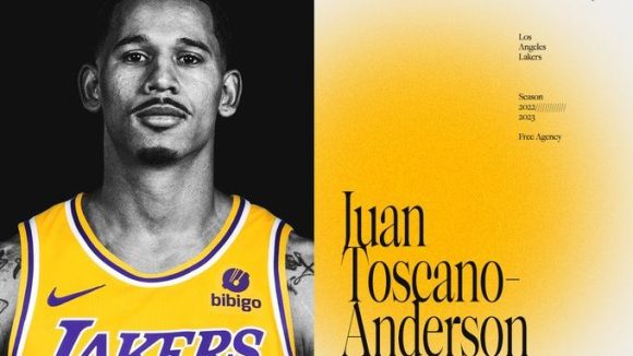 El mexicano Juan Toscano-Anderson es oficialmente jugador de Lakers