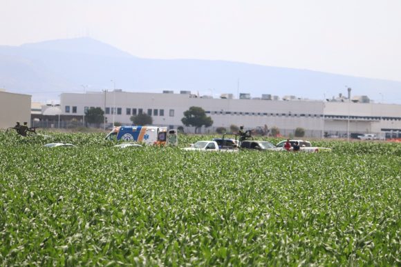 Se desploma aeronave al despegar del Aeropuerto Intercontinental de Querétaro