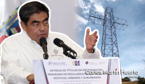 Sin permisos la construcción de Cristo monumental en Atlixco: gobernador