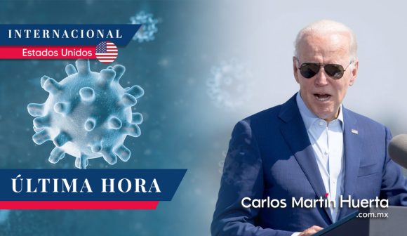 Joe Biden da positivo a Covid-19; presenta síntomas leves