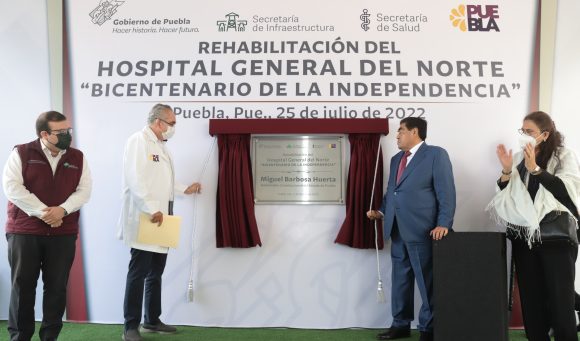 Con rehabilitación de hospitales, gobierno estatal fortalece acceso a salud y combate a desigualdad: MBH