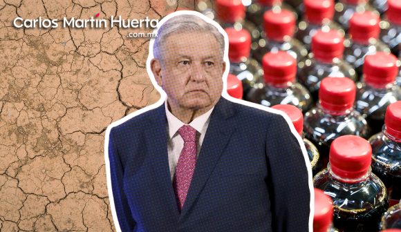 AMLO pide parar la producción de refresco y cerveza en Nuevo León para dar abasto de agua