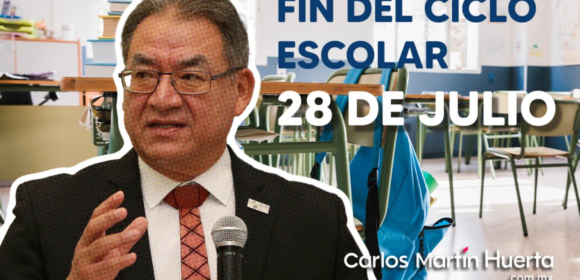Ciclo escolar en Puebla concluye el 28 de julio: SEP