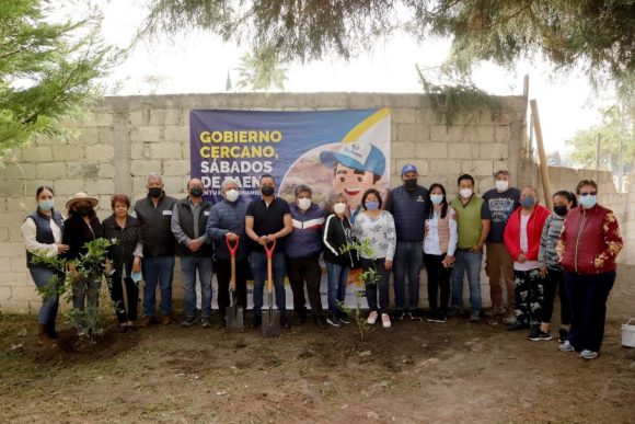 Sábados de faena en el fraccionamiento Las Ánimas Magisterial