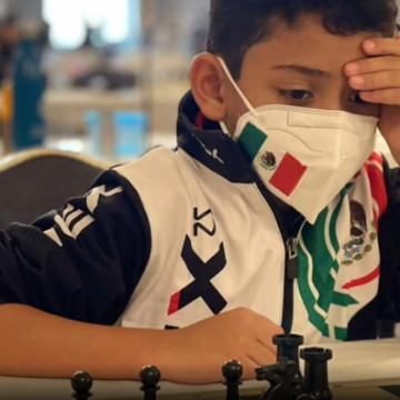 Fernando Cortés, mexicano de 9 años que es subcampeón en el Mundial Escolar de Ajedrez
