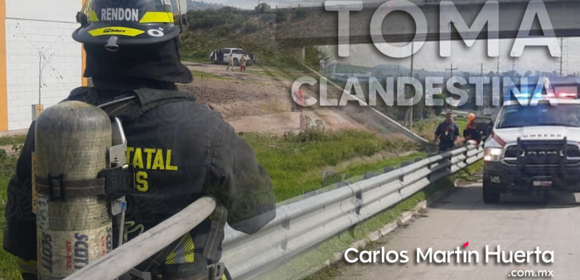 Hallan toma clandestina sobre Arco Norte