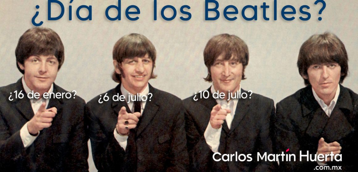 ¿Tres veces al año se celebra el Día de los Beatles?