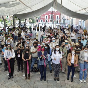 Inauguran primera Expo Feria Tandas para el Bienestar en Puebla