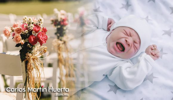 La invitan a boda sin niños, lleva a su bebé, llora en ceremonia y la llaman grosera