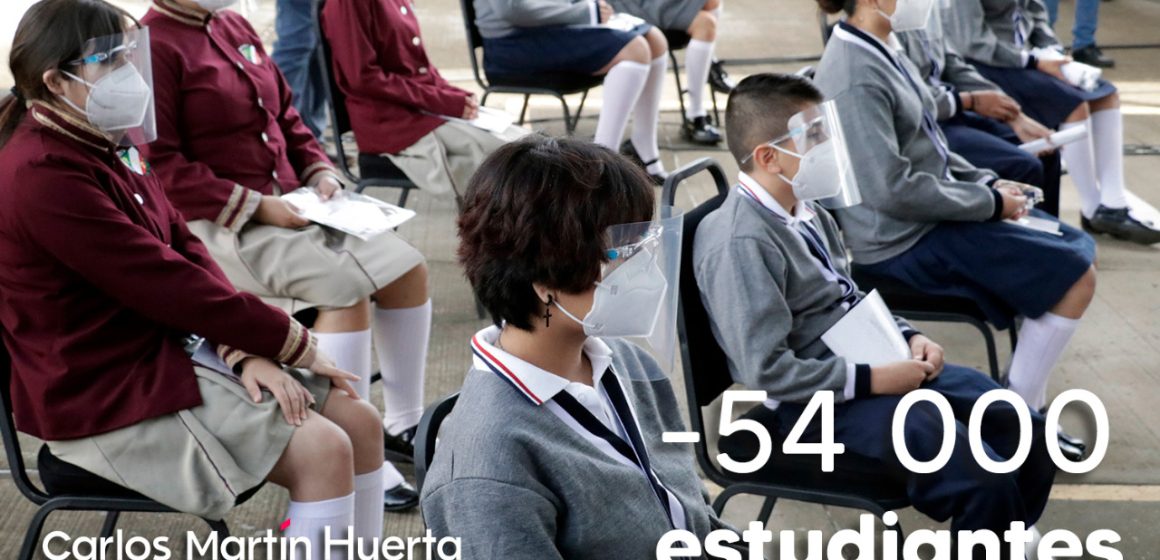 Más de 54 mil estudiantes desertan la escuela durante 2022