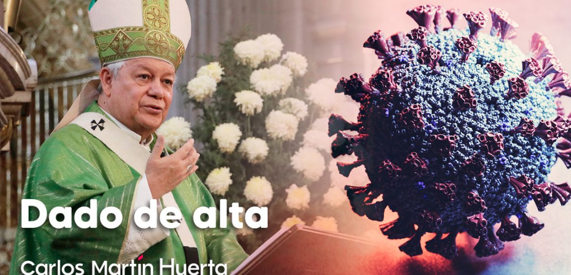 Dan de alta al arzobispo de Puebla tras contagio por Covid-19
