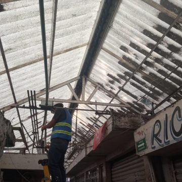 Remodelación del mercado Amalucan ya está en marcha