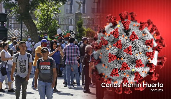 Fallece un hombre por COVID-19 en Puebla