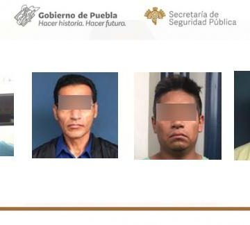 Detienen a cuatro hombres por presunto tráfico de personas