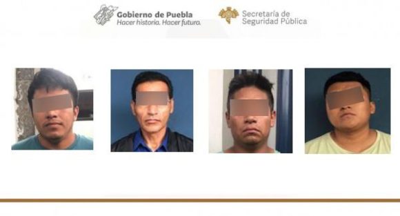 Detienen a cuatro hombres por presunto tráfico de personas