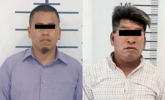 Detienen en San Andrés Cholula a dos hombres por robo a transporte