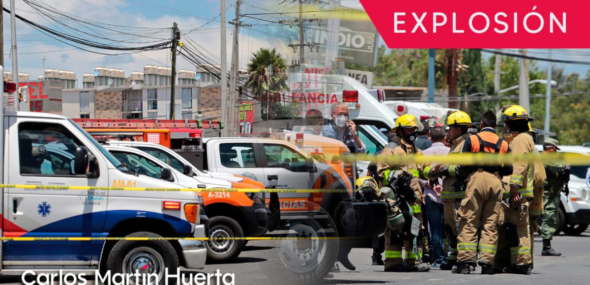 Un muerto y 14 heridos, saldo preliminar de explosión en fábrica de Totimehuacan