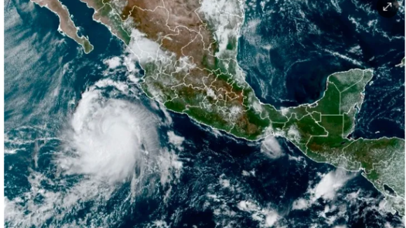 Se forma la tormenta tropical Darby en el Pacífico