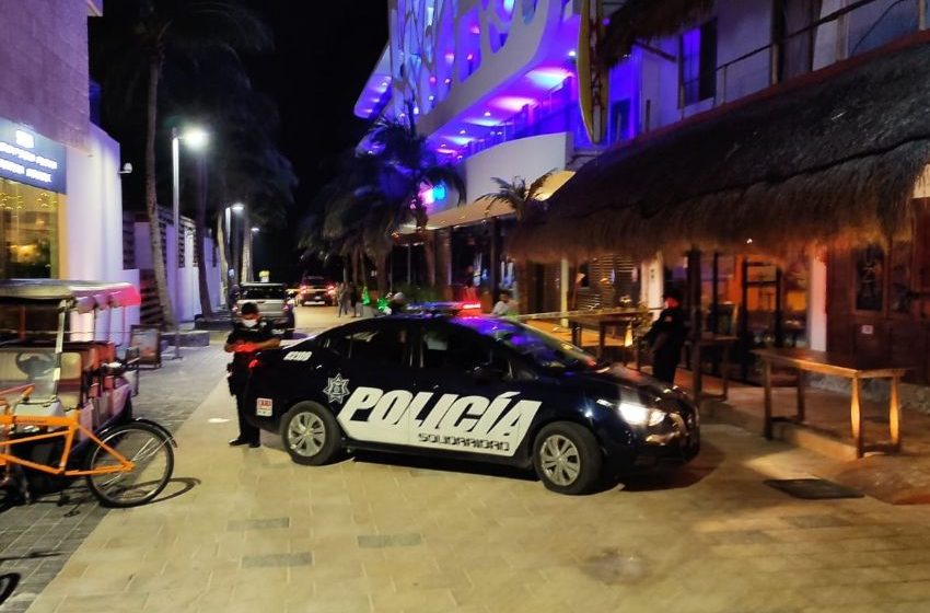 Balacera provoca pánico en zona turística de Playa del Carmen