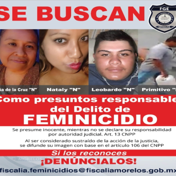 Giran órdenes de aprehensión contra cuatro presuntos agresores de Margarita Ceceña