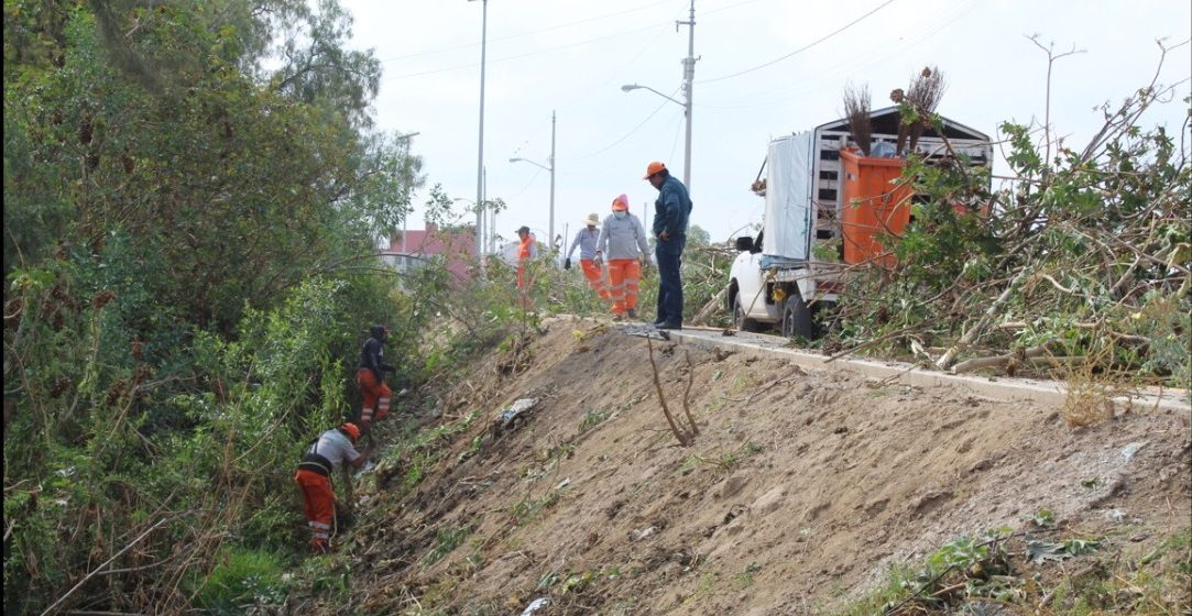 Comité de lluvias del Ayuntamiento de Puebla efectúa acciones para prevenir inundaciones