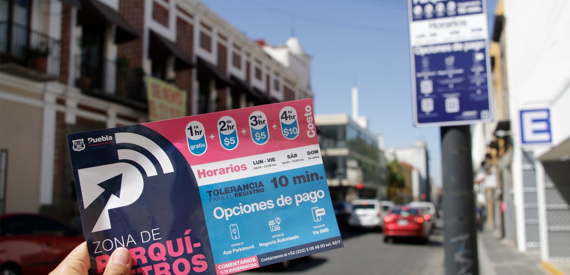 Parquímetros recaudan 840 mil pesos en dos meses operando en Puebla