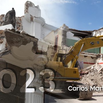 Hasta 2023 reconstrucción de inmuebles dañados por sismos de 2017 en Puebla