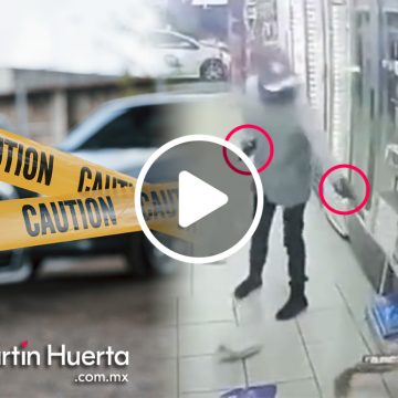 (Video) Sicario mata a hombre en Iztapalapa y graba ataque