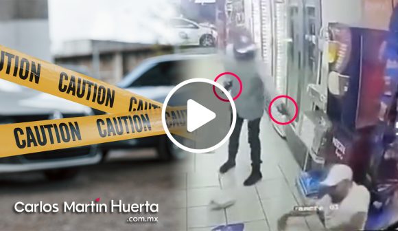 (Video) Sicario mata a hombre en Iztapalapa y graba ataque