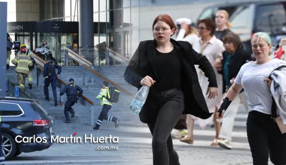 Se registra tiroteo en centro comercial de Dinamarca