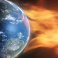 Tormenta solar severa que golpea la Tierra