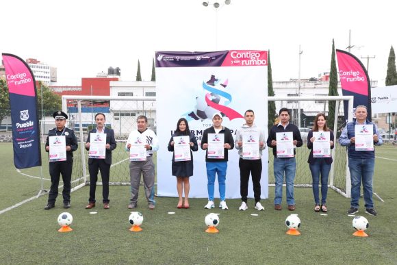 Puebla sede del Torneo Intermunicipal de Fútbol 2022