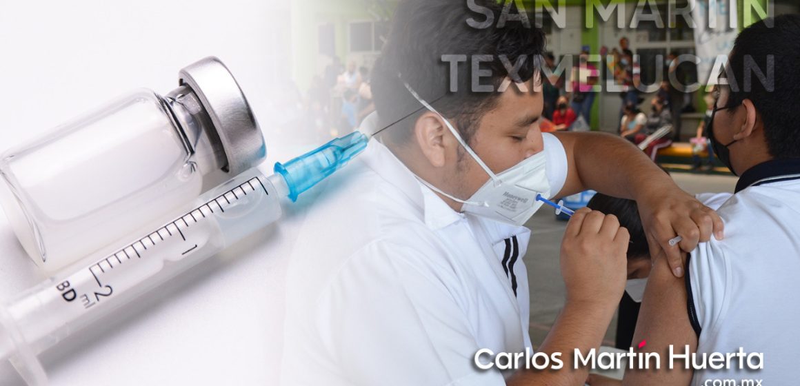 Inicia vacunación en Texmelucan para menores de 5 a 11 años