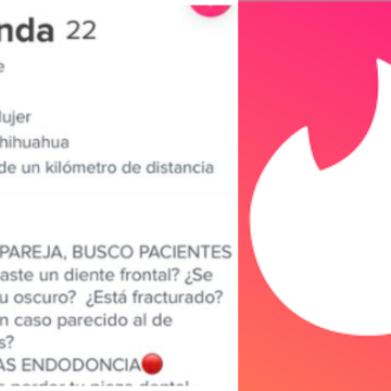 Dentista abre Tinder por trabajo