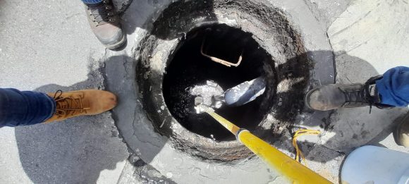 015f1e85-8f0e-4bae-880c-2f70d78765f2 Analiza SOAPAP supuestos contaminantes vertidos en el agua en Plaza Vía San Ángel