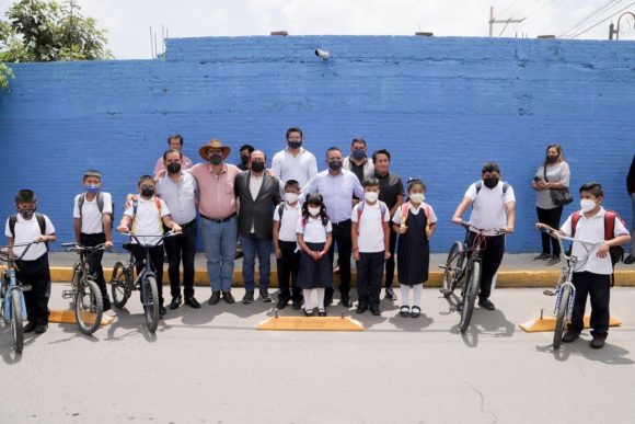 158b4eb7-ee8e-400b-bf78-2f64d41b9456 Inician rehabilitación de ciclovía en San Andrés Cholula